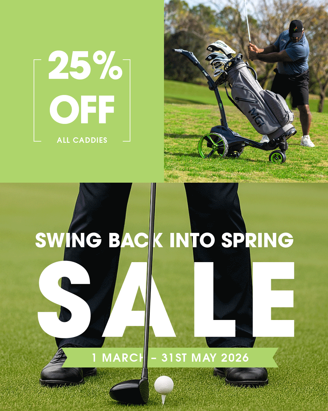 Refurbished Golf Caddies CA