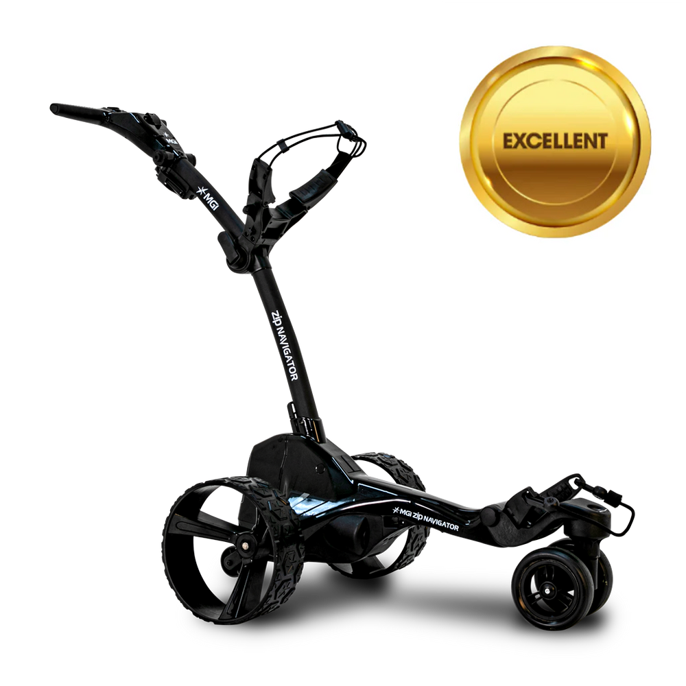 MGI Zip Navigator Electric Remote Controlled Golf Caddy & Cart